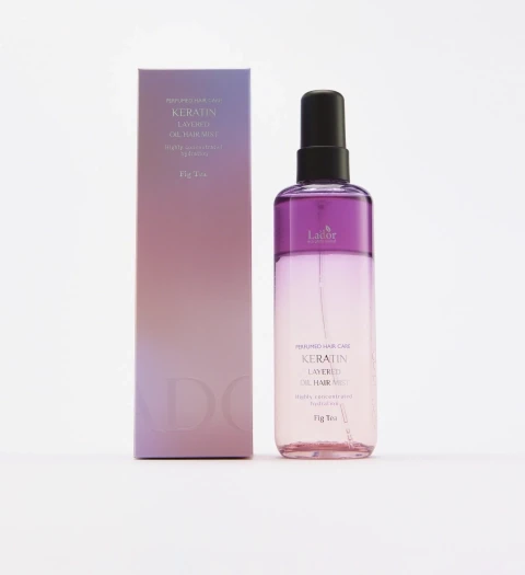 LADOR Keratin Layered Oil Mist Fig Tea 130 ml